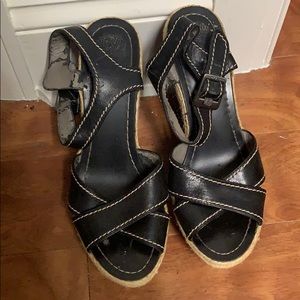 Vintage Vince Camuto Black Wedges